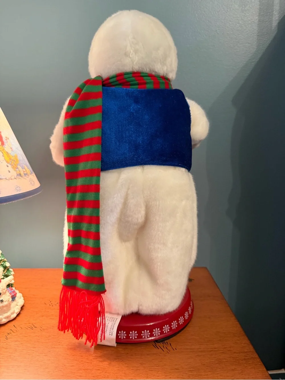 Vintage Rare 2004 Gemmy Holiday Spinning Singing “Snow Miser” Animated Snowman